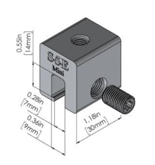 S-5! S-5-E Mini Metal Roof Attachment Clamps for Double Folded Profiles