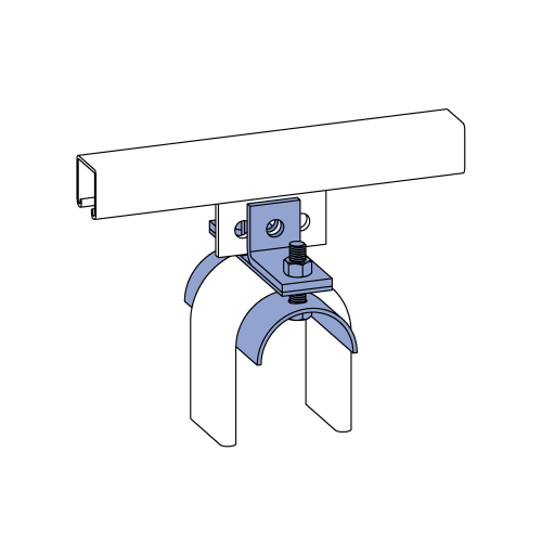 Unistrut P1839 - Flat Cable Festoon Trolley Assembly