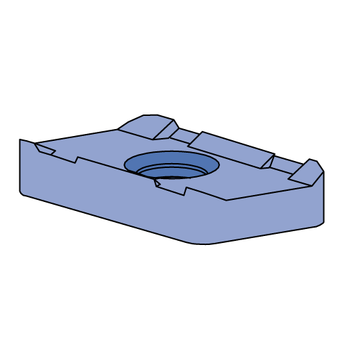 P6013 - Channel Nut w/o Spring (13/16" Series)