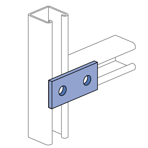 Unistrut P6065 - Fittings (13/16" Series)