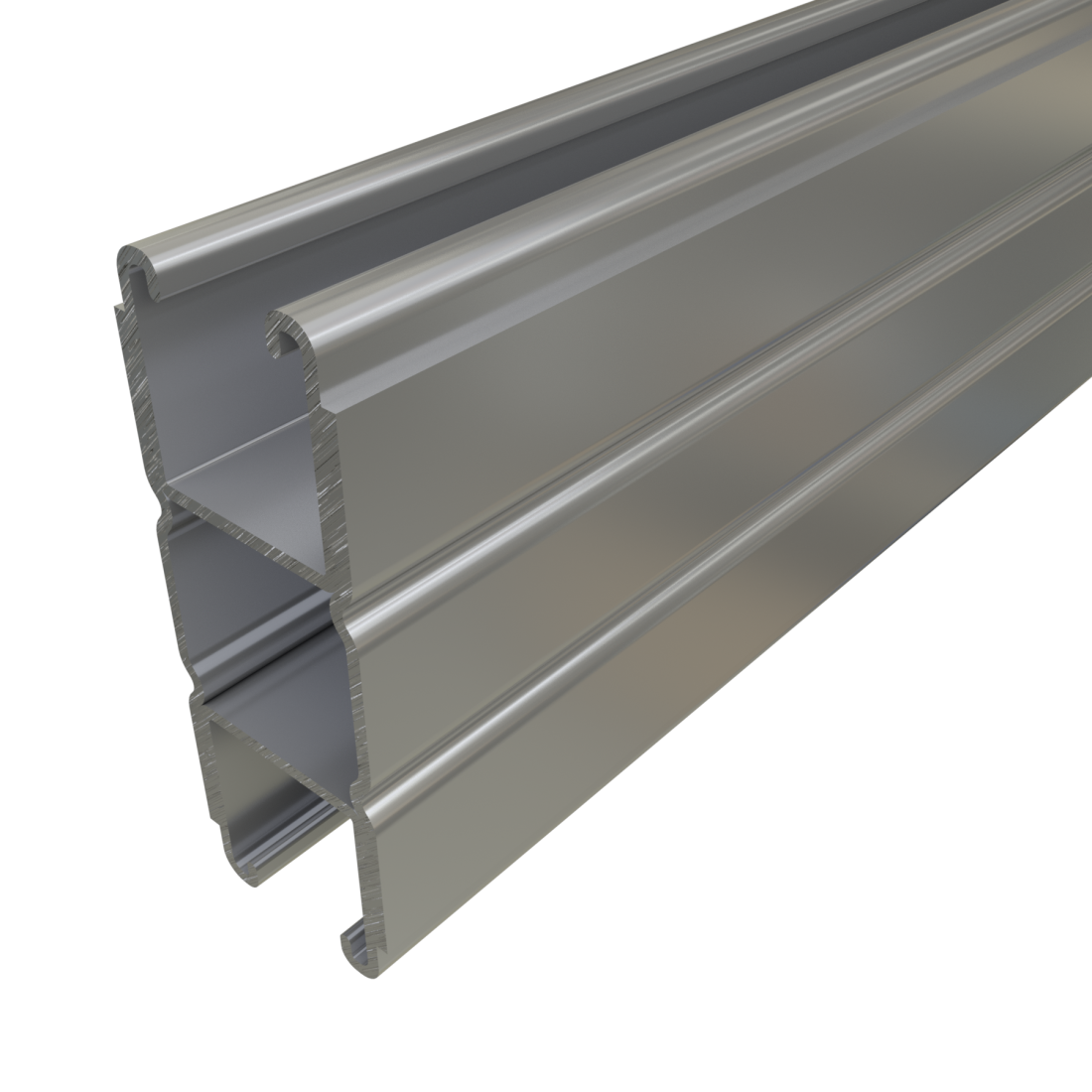 Unistrut P1004A - 1-27/32" x 4-7/8", 12 Gauge, Metal Framing Strut, Plates on Each Side