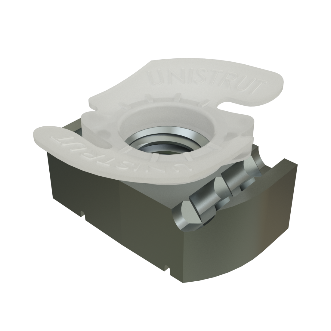 P1006T, P1008T, P1010T, P4010T - Top Retainer Nut for (1-5/8" Series) Channels