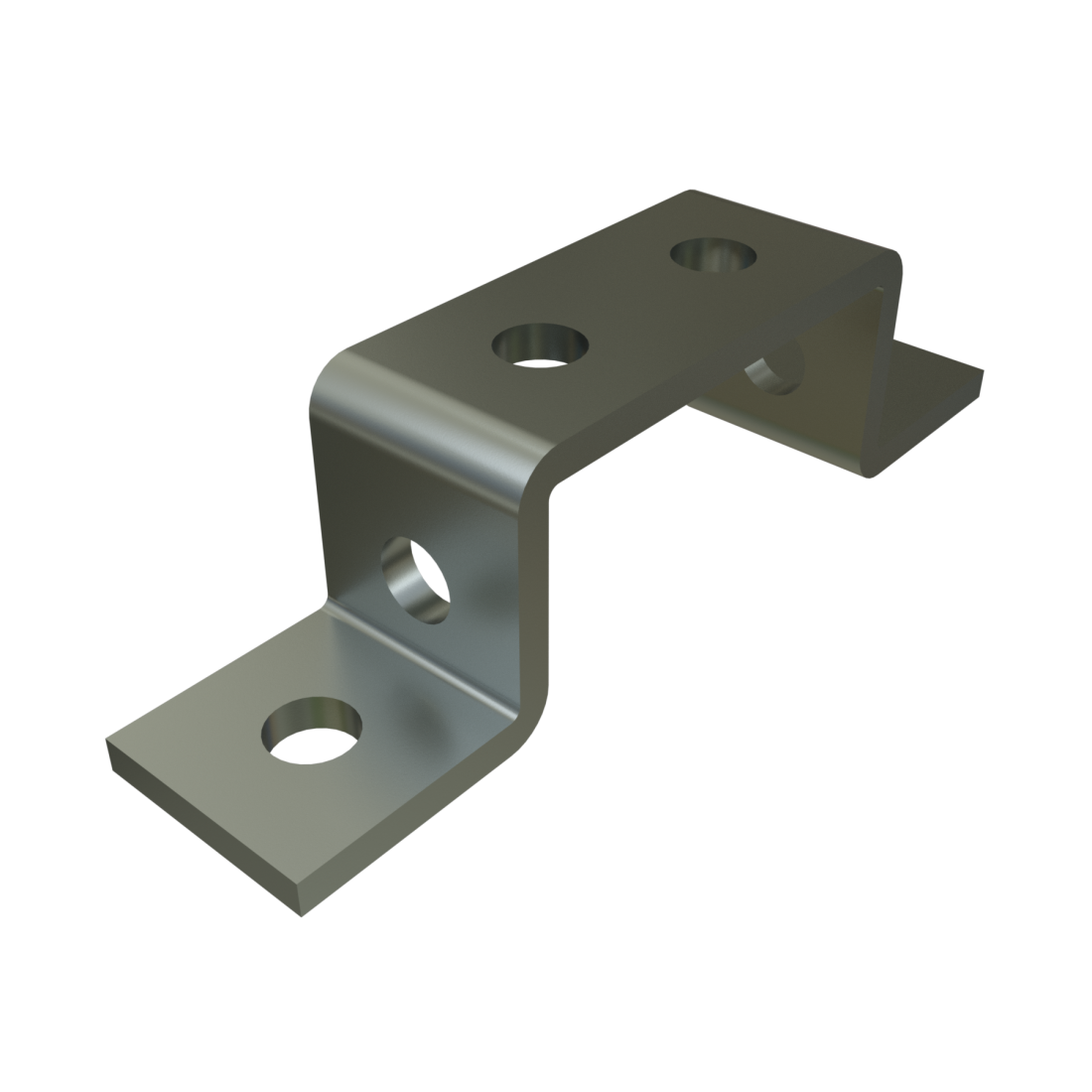 Unistrut P1043A - 6 Hole, "U" Shape Fitting, Use with P1001A