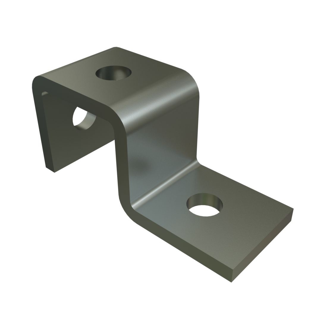 Unistrut P1046A - 3 Hole, Wing Shape Fitting