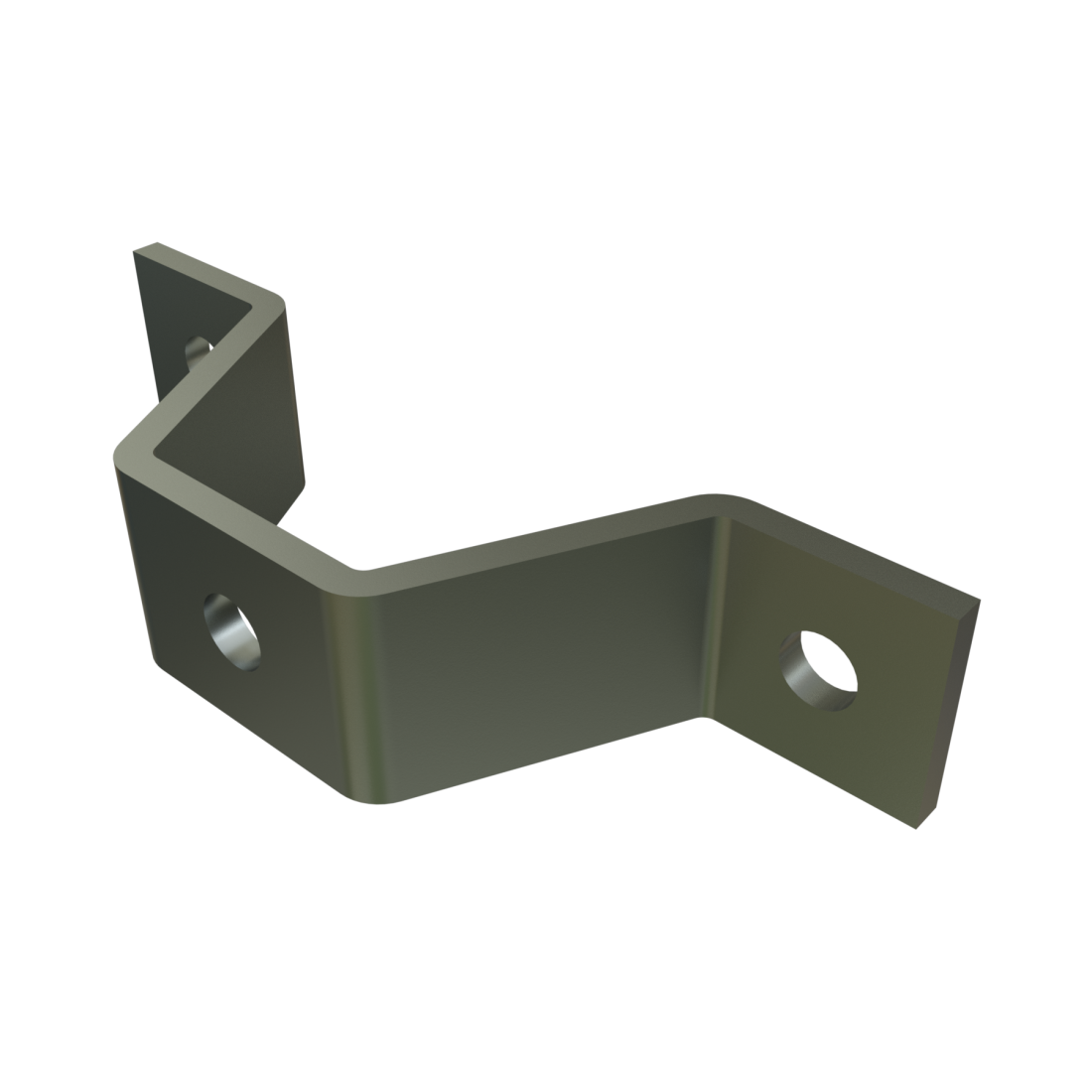 Unistrut P1204 - Wall Ladder Bracket (1-5/8" Series) - 2-3/8" Depth