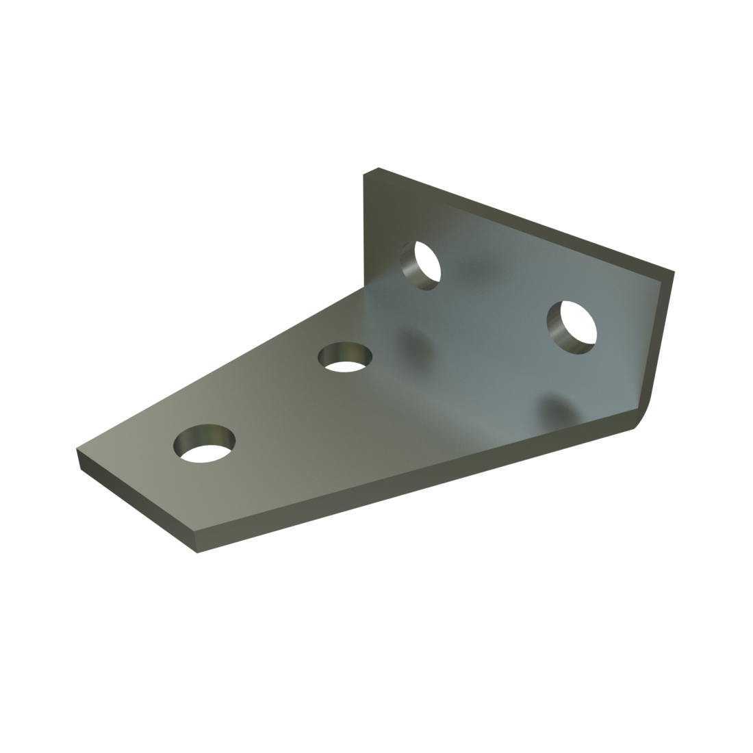 Unistrut P1382 - 4 Hole 90° Fitting, Left Hand