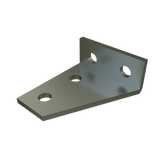 Unistrut P1382 - 4 Hole 90° Fitting, Left Hand