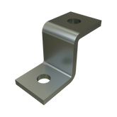Unistrut P1730 - 1 Hole, 1 Tapped Hole, "Z" Shape Fitting