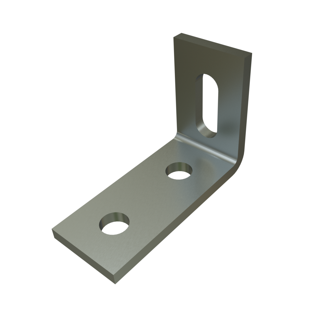 Unistrut P1747 - 2 Hole, 1 Slot, 90° Fitting