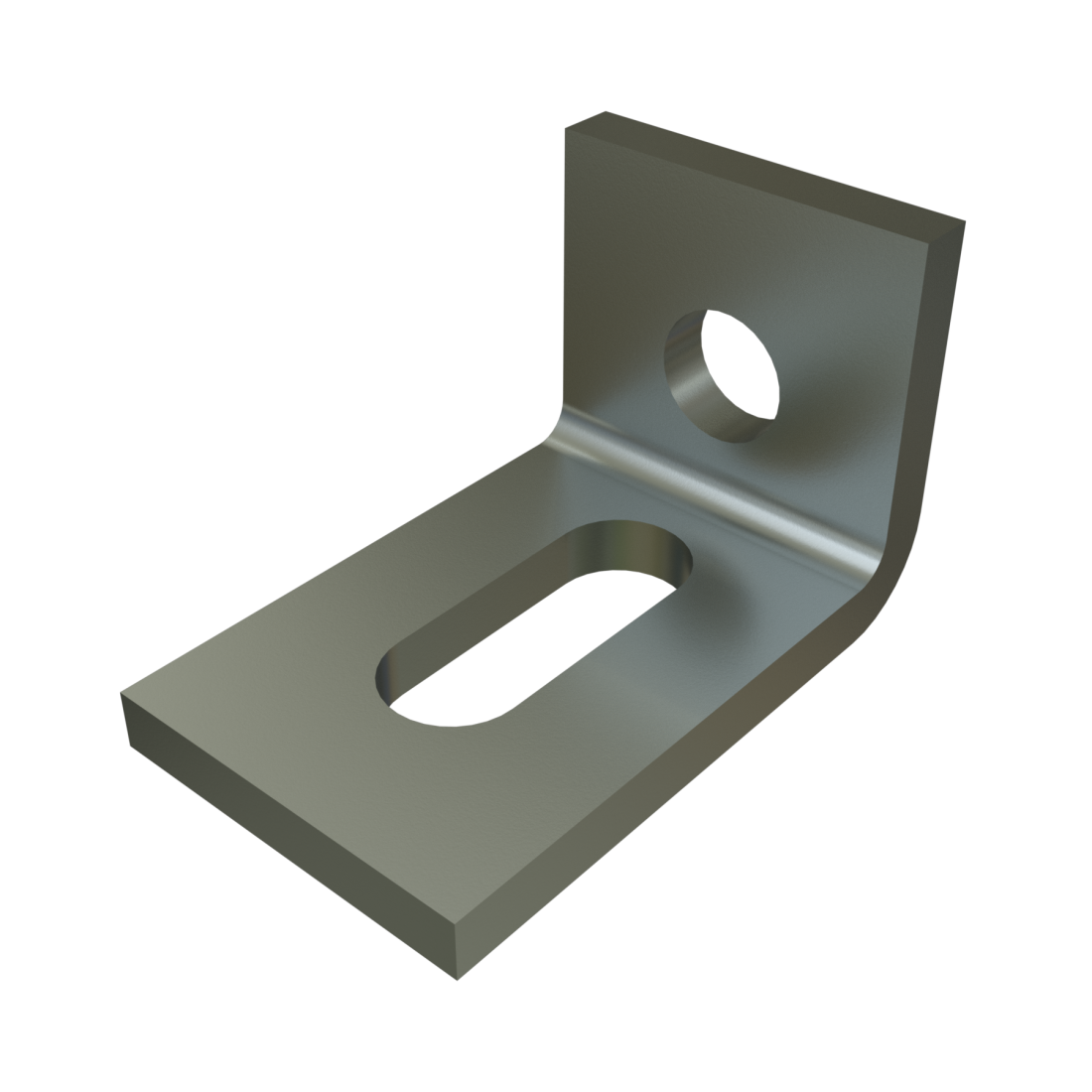 Unistrut P1750 - 1 Hole, 1 Slot, 90° Fitting