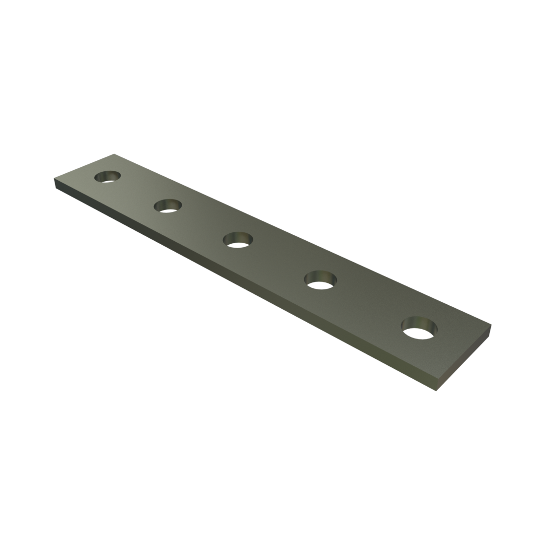 Unistrut P1941 - 5 Hole, Flat Plate Fitting