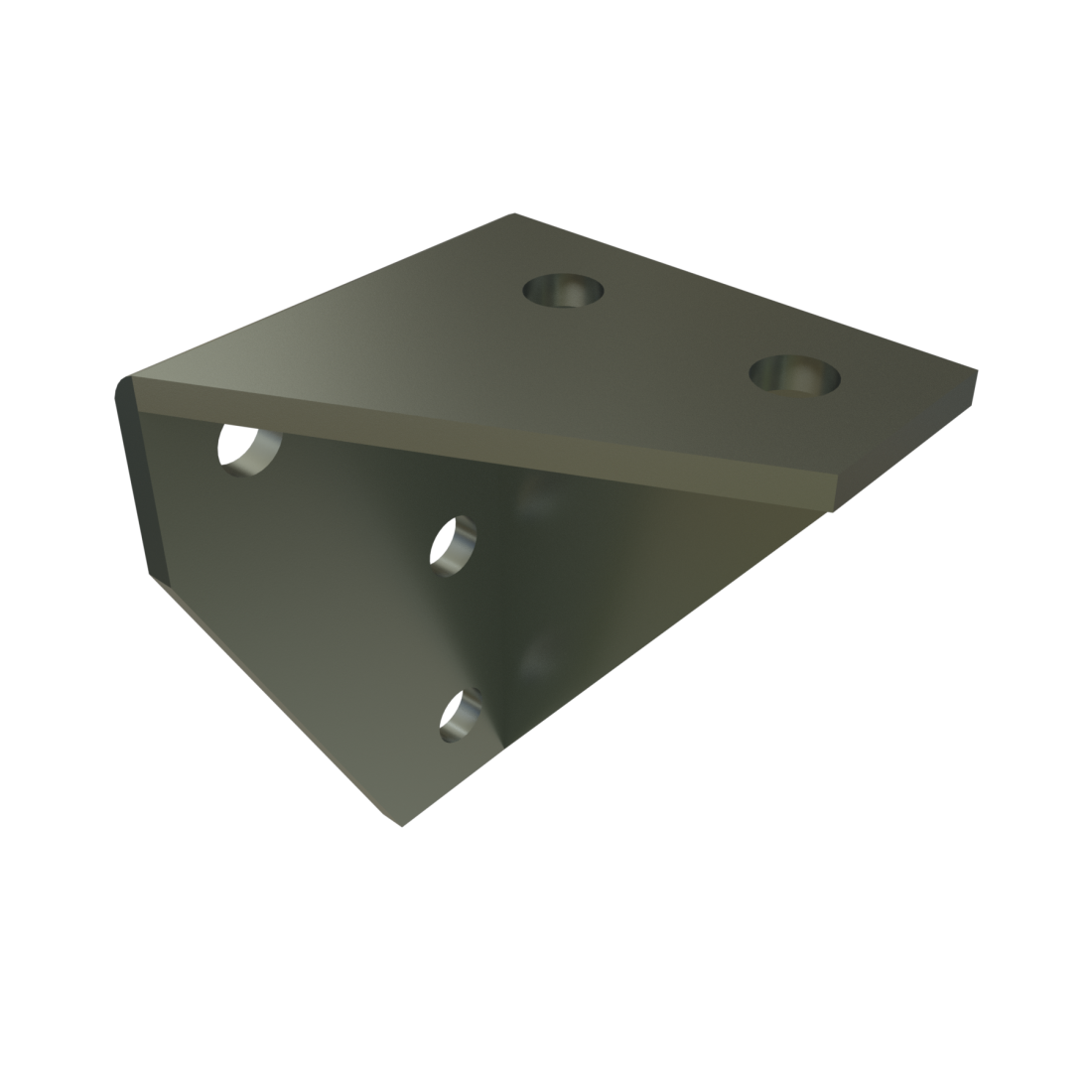 Unistrut P1956 - 6 Hole, 90° Fitting, Right Hand