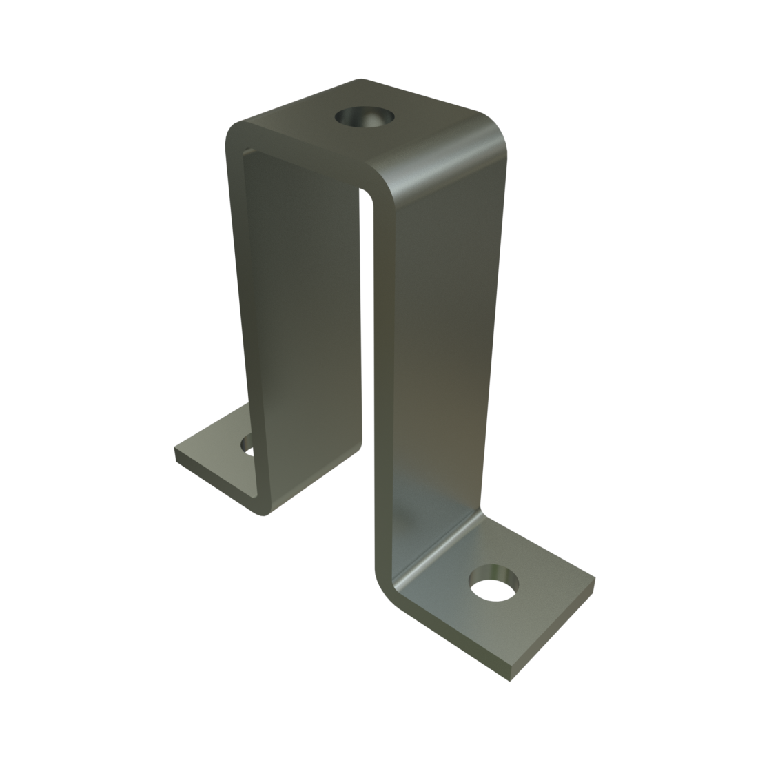 Unistrut P2473 - 3 Hole, "U" Shape Fitting, Use with P1001A3, P5501