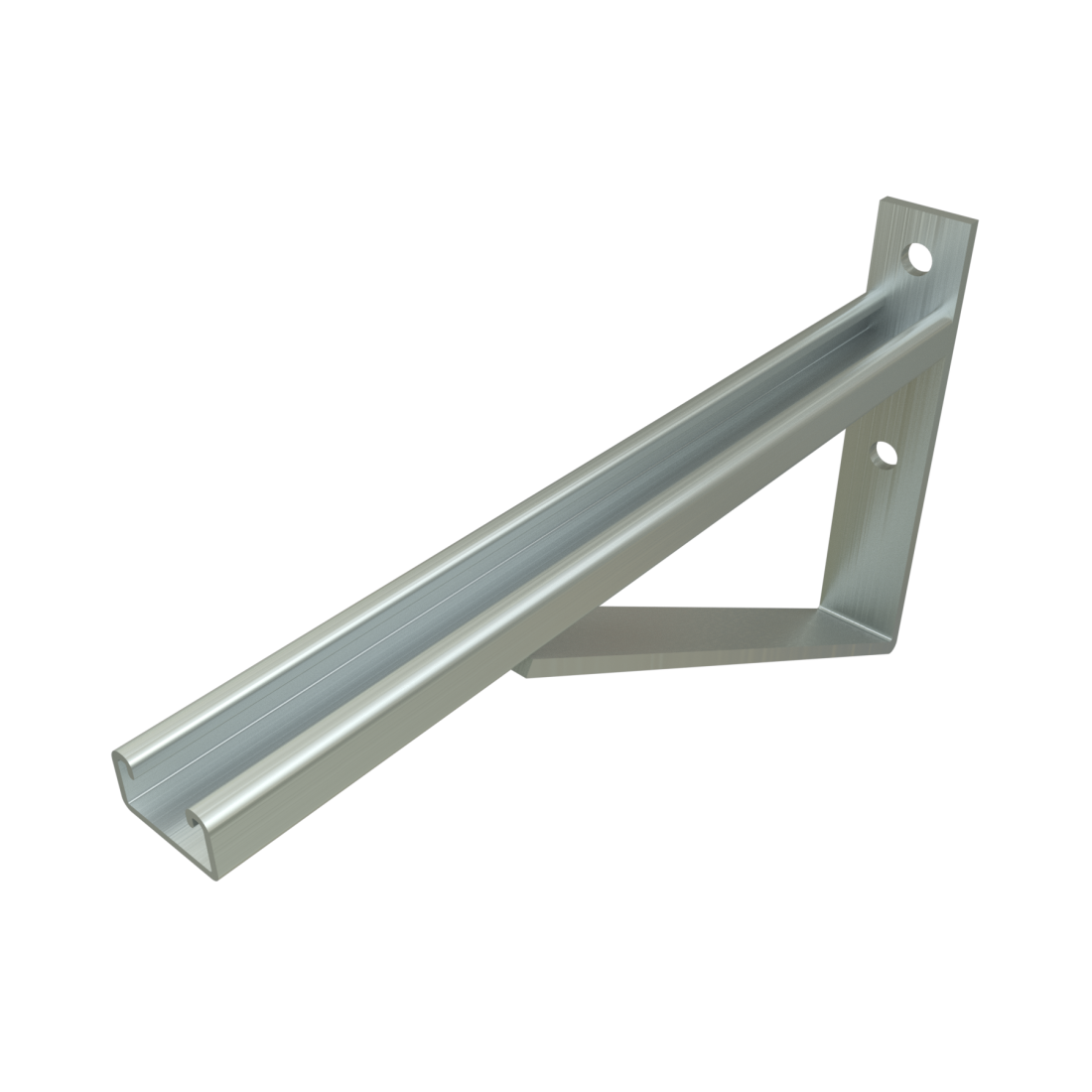 Unistrut P2547 thru P2551 - 15" thru 39" Cable Tray Bracket (Slot Up) (1-5/8" Series)