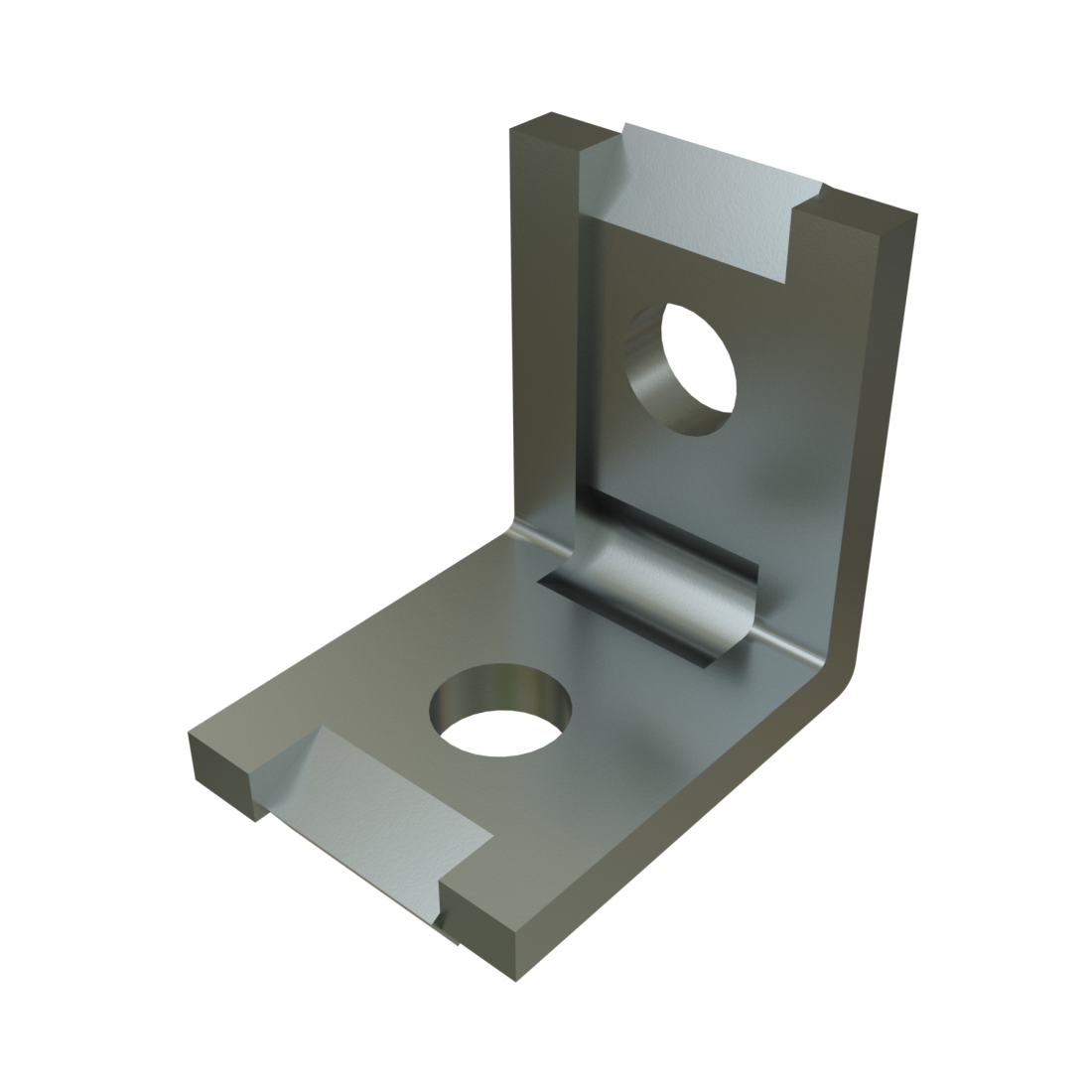 Unistrut P2626 - 2 Hole, 90° Anti-Rotation Fitting