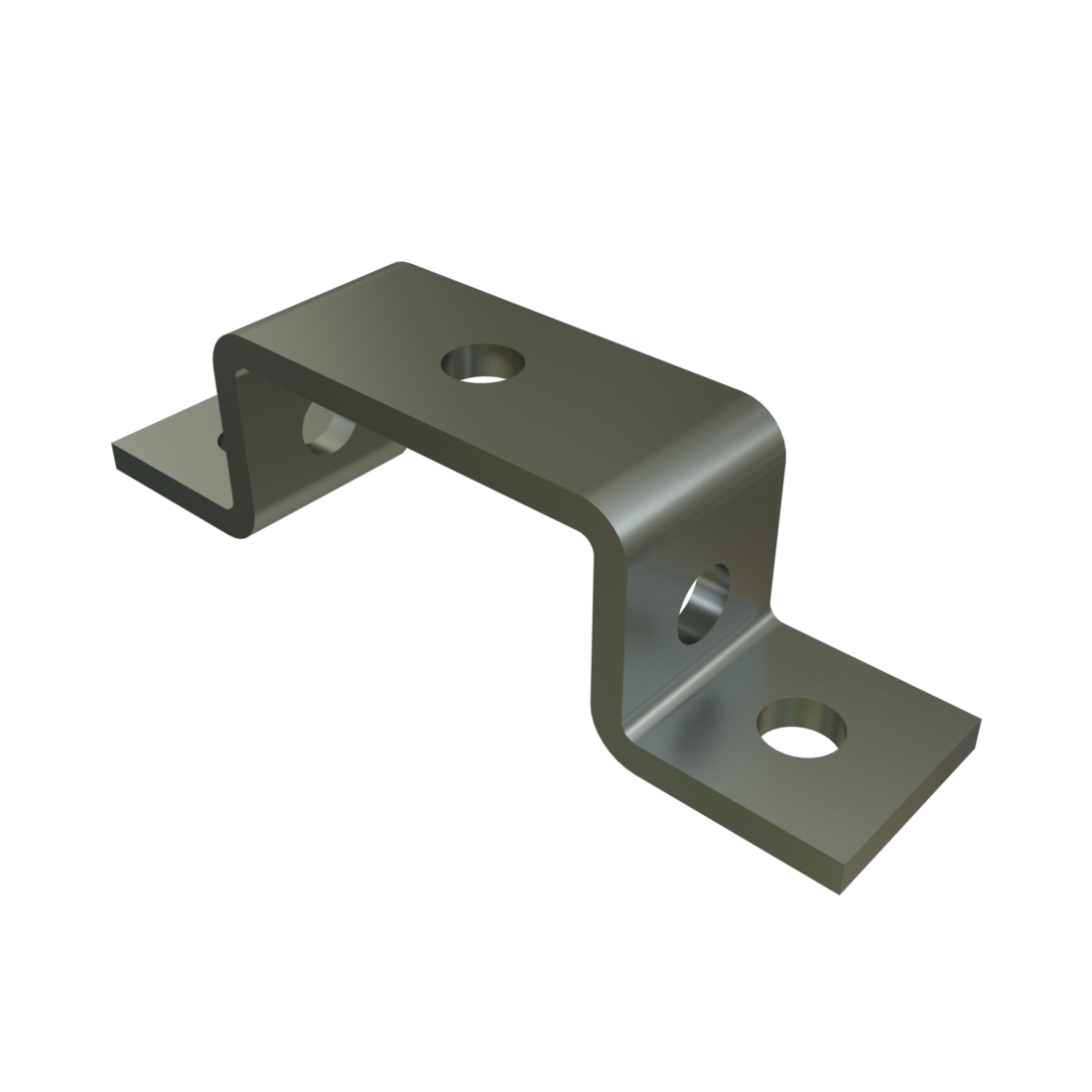 Unistrut P4043 - 3 Hole, "U" Shape Fitting, Use with P4004, P1001, P1101, P2001,
