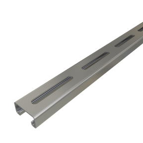 Unistrut P4100SL - 1-5/8" x 13/16", 14 Gauge Metal Framing Strut, Long Slots