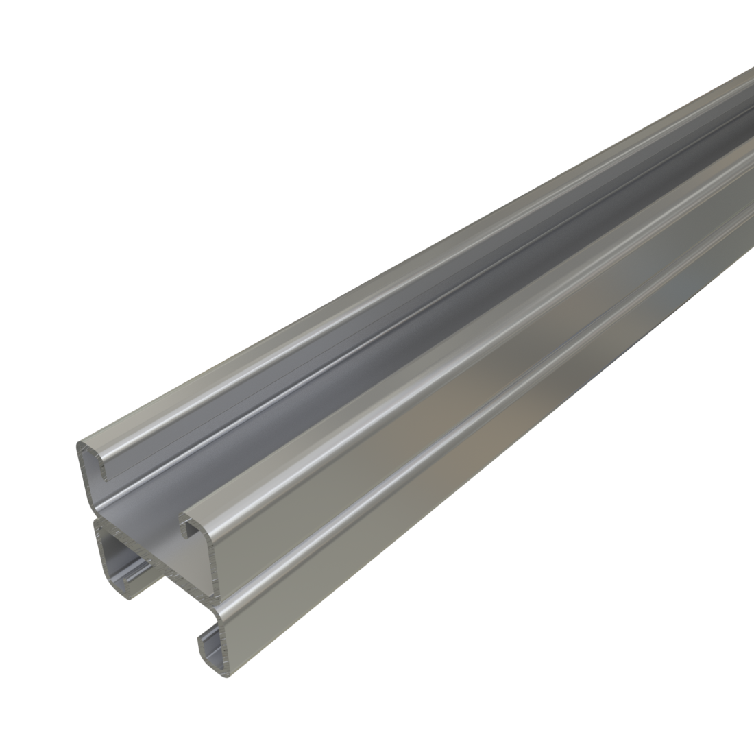 Unistrut P4101 - 1-5/8" x 1-5/8", 14 Gauge Back-to-Back Metal Framing Strut, Solid