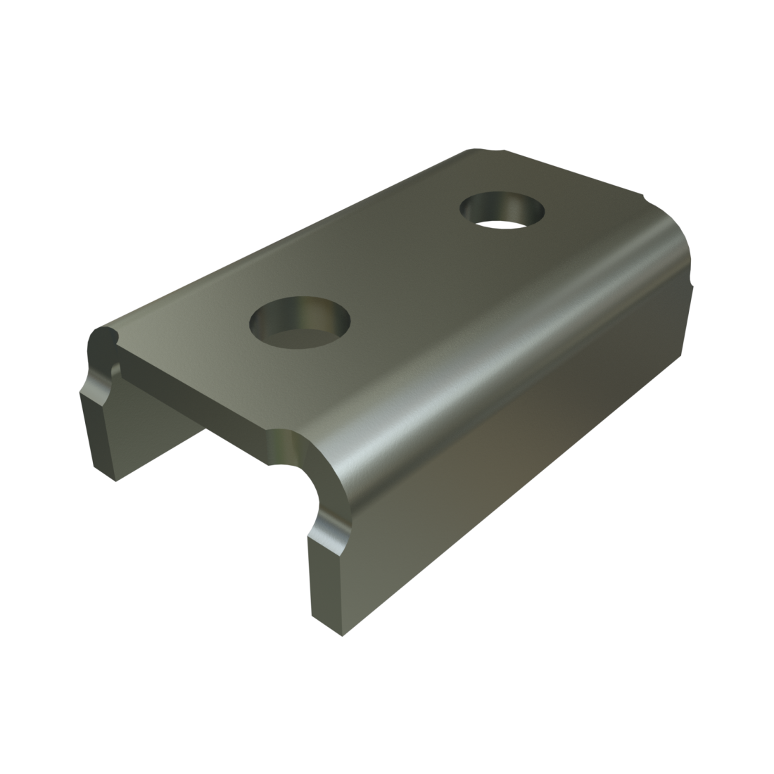 Unistrut P4376 - 2 Hole, "U" Shape Fitting