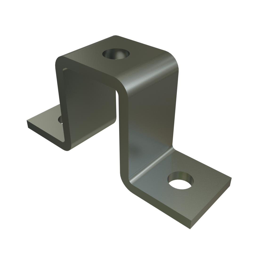 Unistrut P5547 - 3 Hole, "U" Shape Fitting, Use with P5500