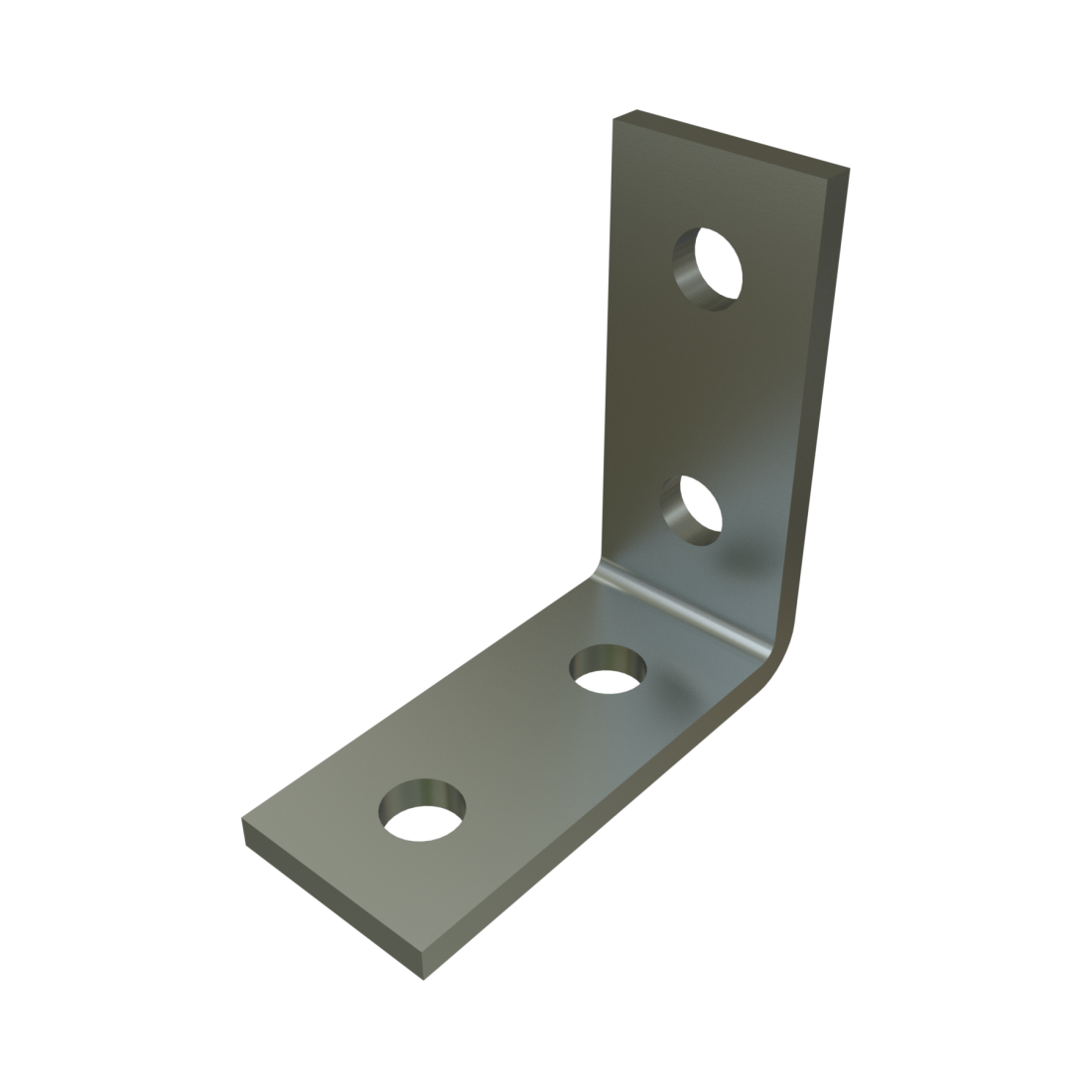P9324 - 90° 4 Hole, Fitting (Telestrut)