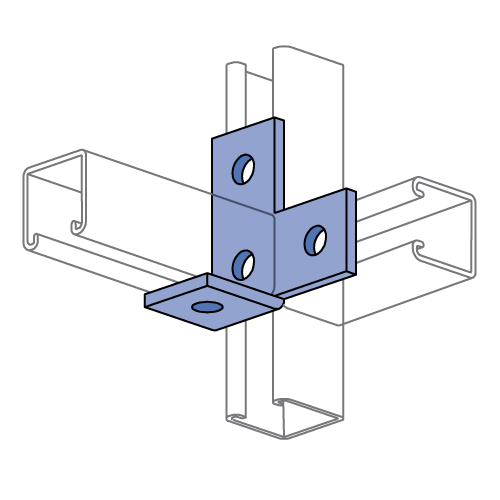 Unistrut P1035 - 4 Hole, 90° Fitting