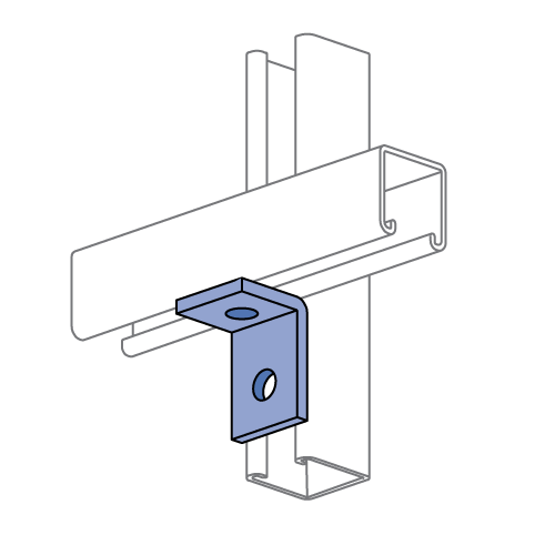 Unistrut P1068 - 2 Hole, 90° Fitting