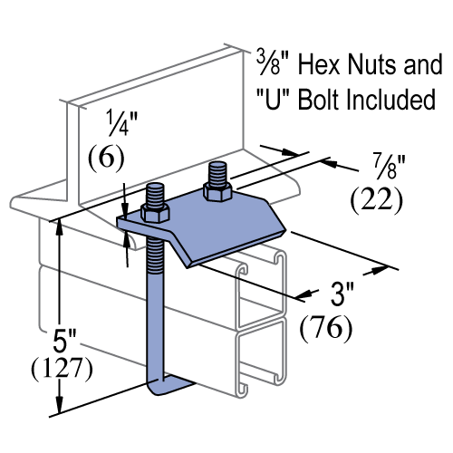 Unistrut P2786 - Beam Clamp