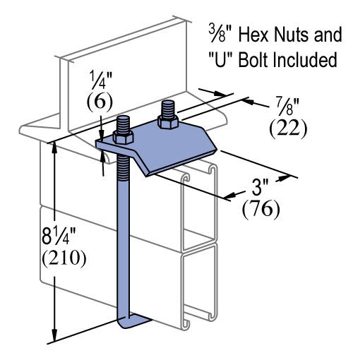 Unistrut P2787 - Beam Clamp