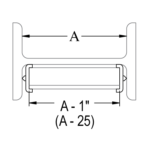 Unistrut P3088 - Column Insert