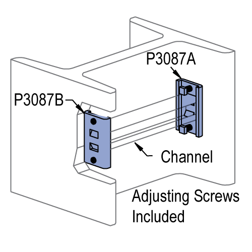 Unistrut P3088 - Column Insert