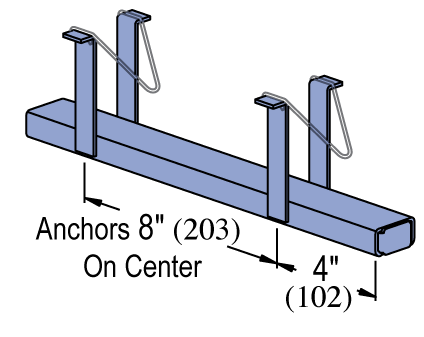 Unistrut P3165 & P3170 - Concrete Insert for Prestressed Concrete (1-5/8" Series)