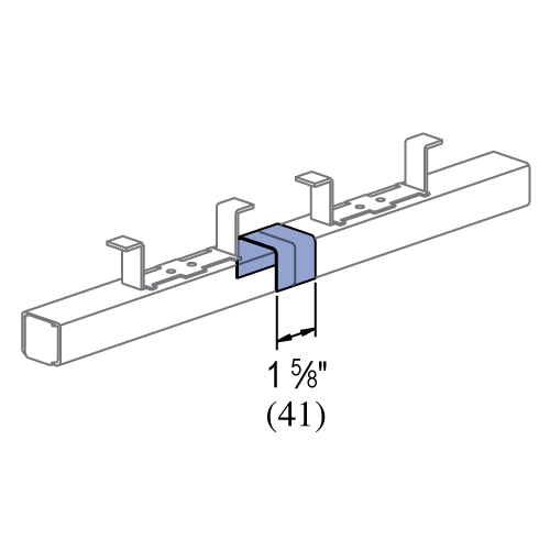 Unistrut P3663 & P4663 - Joint Covers (1-5/8" Series)