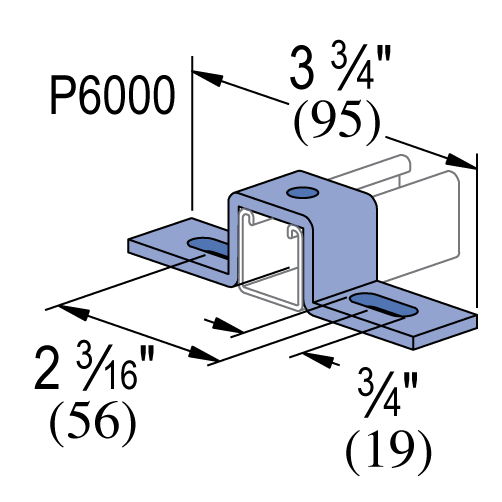 Unistrut P6048 - Fittings (13/16" Series)