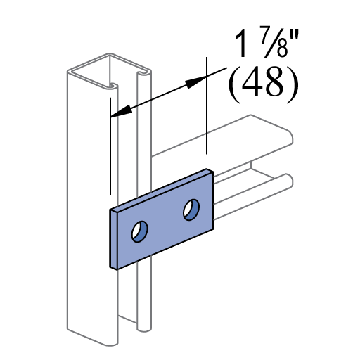 Unistrut P6065 - Fittings (13/16" Series)