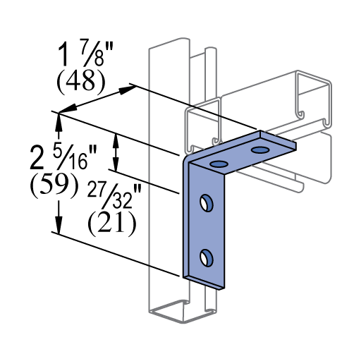 Unistrut P6325 - Fittings (13/16" Series)