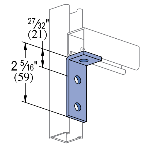 Unistrut P6326 - Fittings (13/16" Series)