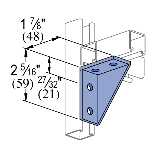 Unistrut P6331 - Fittings (13/16" Series)