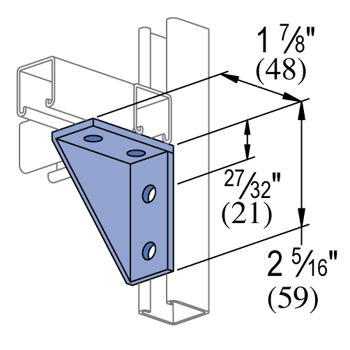 Unistrut P6332 - Fittings (13/16" Series)