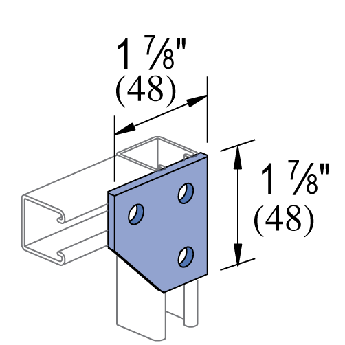 Unistrut P6334 - Fittings (13/16" Series)