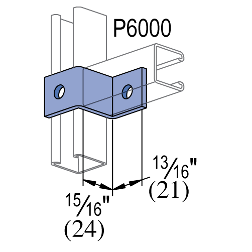 Unistrut P6347 - Fittings (13/16" Series)