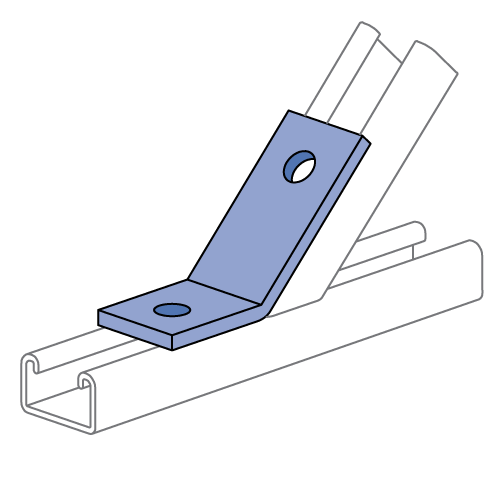Unistrut P6546, P7098 thru P7101 - Outside Angle (13/16" Series)