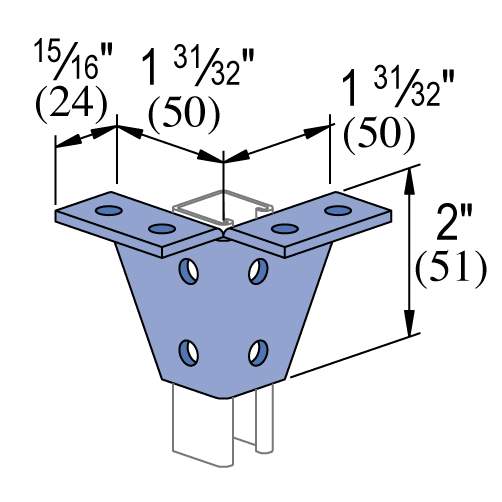 Unistrut P6887 - Fittings (13/16" Series)