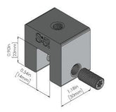 S-5! S-5-S Mini Metal Roof Attachment Clamps for Snap Seam Profiles