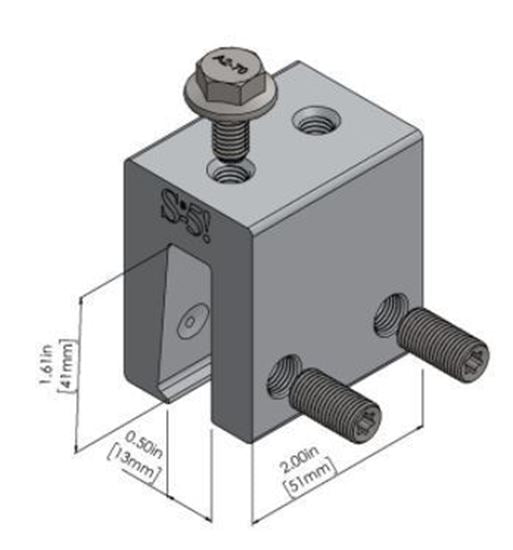 S-5! S-5-N 1.5 Attachment Clamps for Nail Strip Metal Roofs