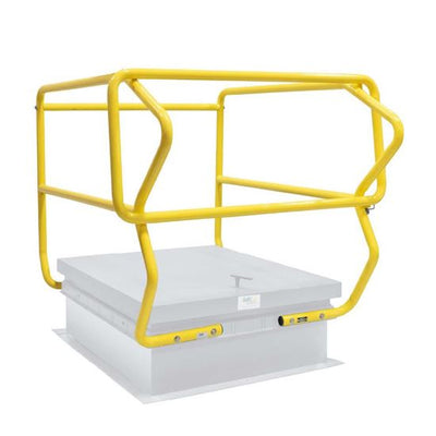 SafePro Roof Hatch Safety Railing | Easy 10-Minute Installation
