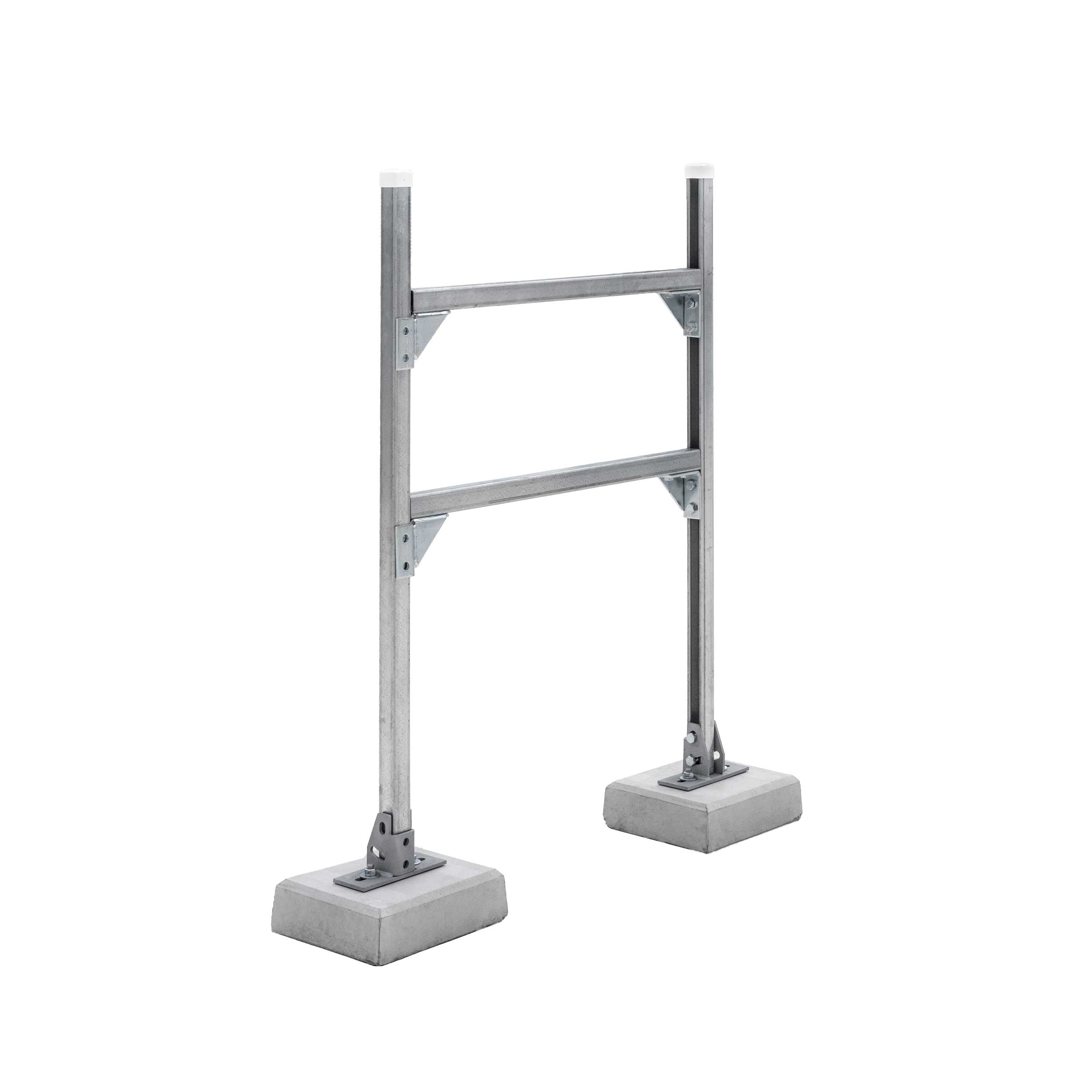 Rectangular Duct Riser Wall Support Duct Fittings And Pipe Supports