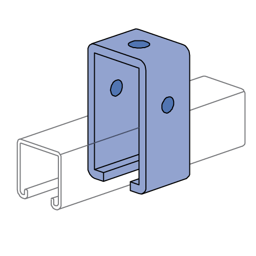 P1834 - Channel Trolley Support
