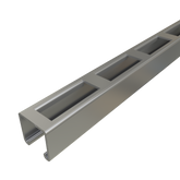 Unistrut P1000DS - 1-5/8" x 1-5/8", 12 Gauge, Metal Framing Strut with Double Slots