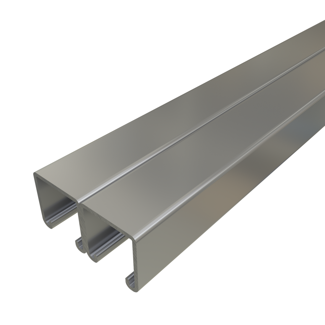 Unistrut P1001A - 1-5/8" x 3-1/4", 12 Gauge, Metal Framing Strut, Side To Side